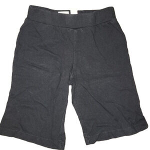XHILARATION Black Capri Length Pants
